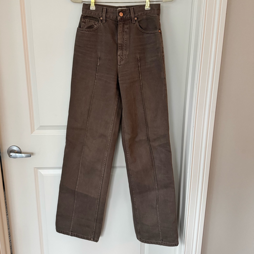 Ulla Johnson Genevieve High-Rise Wide-Leg Jeans